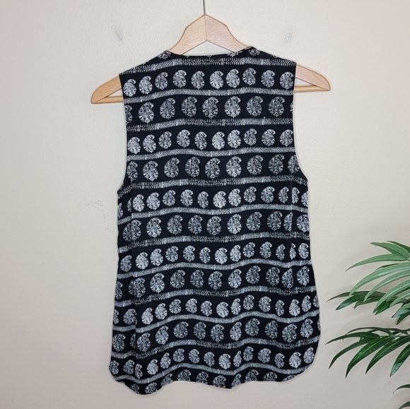 Madewell | Novella Moroccan Print Tank Top Size Small - Picture 3 of 6